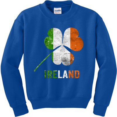 Irish Flag I Love Ireland Tees St Patrick's Gift Kids Sweatshirt