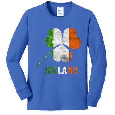 Irish Flag I Love Ireland Tees St Patrick's Gift Kids Long Sleeve Shirt