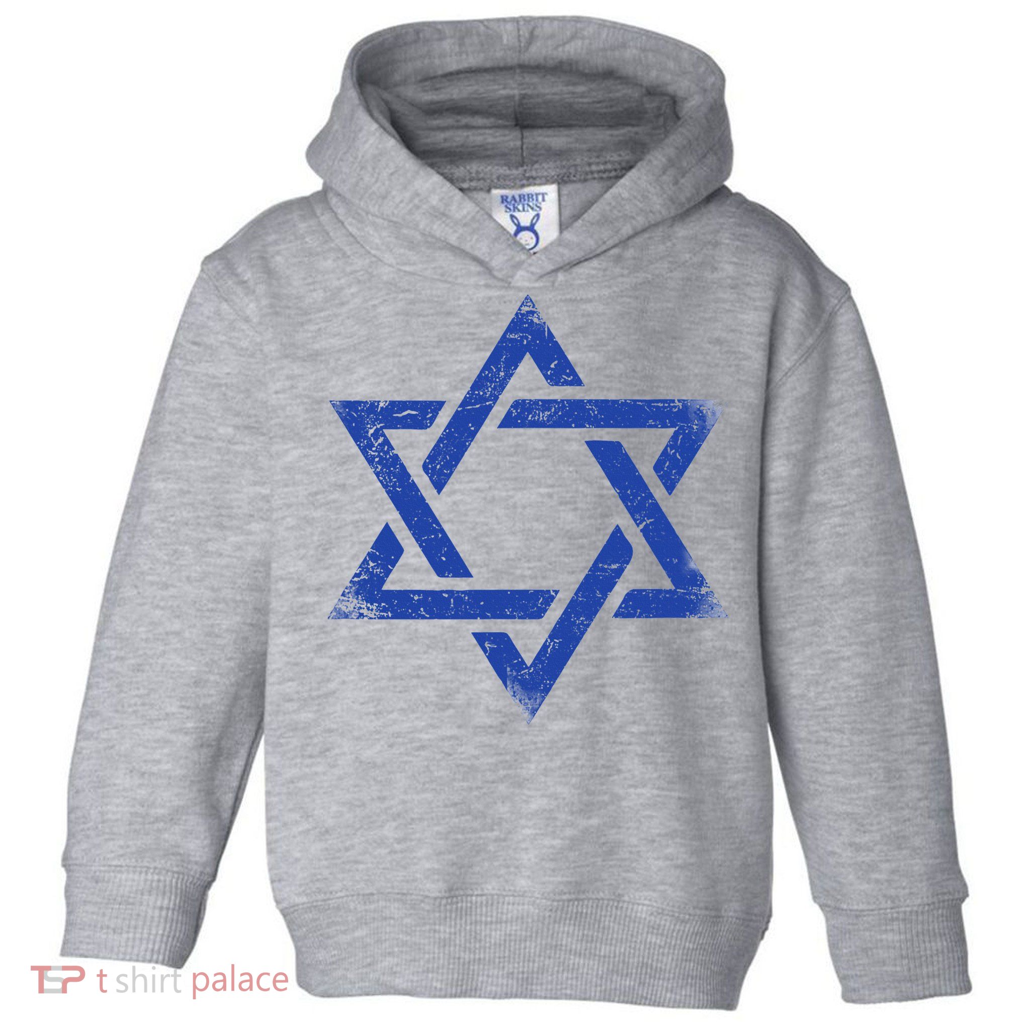 Israeli Flag Israel Jewish Symbol Star of David Pride Israel  Toddler Hoodie