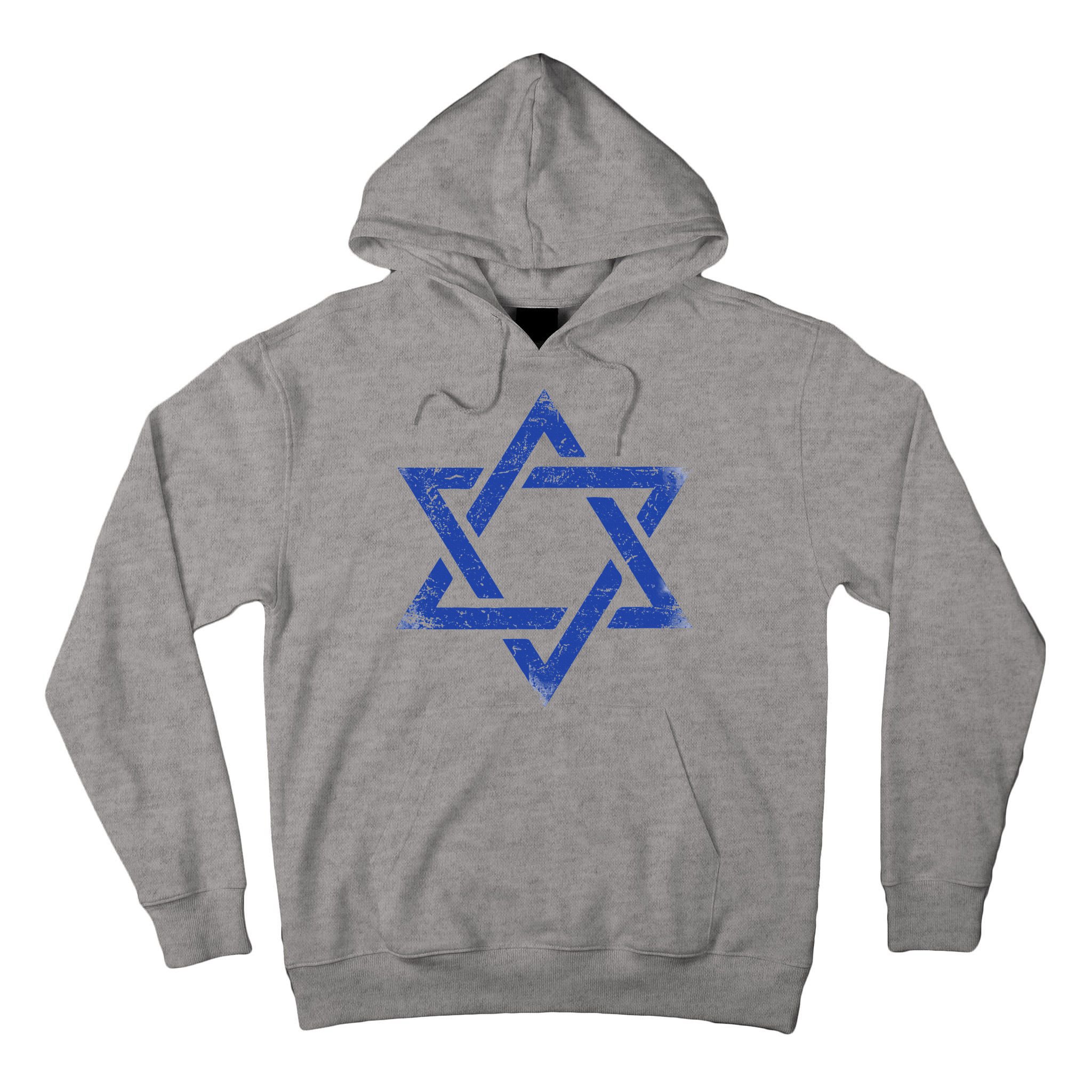 Israeli Flag Israel Jewish Symbol Star of David Pride Israel  Tall Hoodie