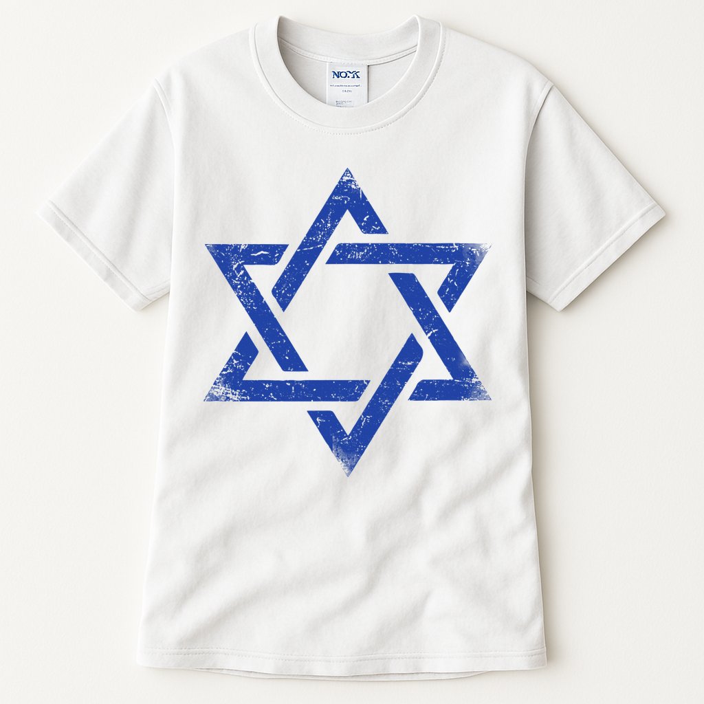Israeli Flag Israel Jewish Symbol Star of David Pride Israel  Tall T-Shirt