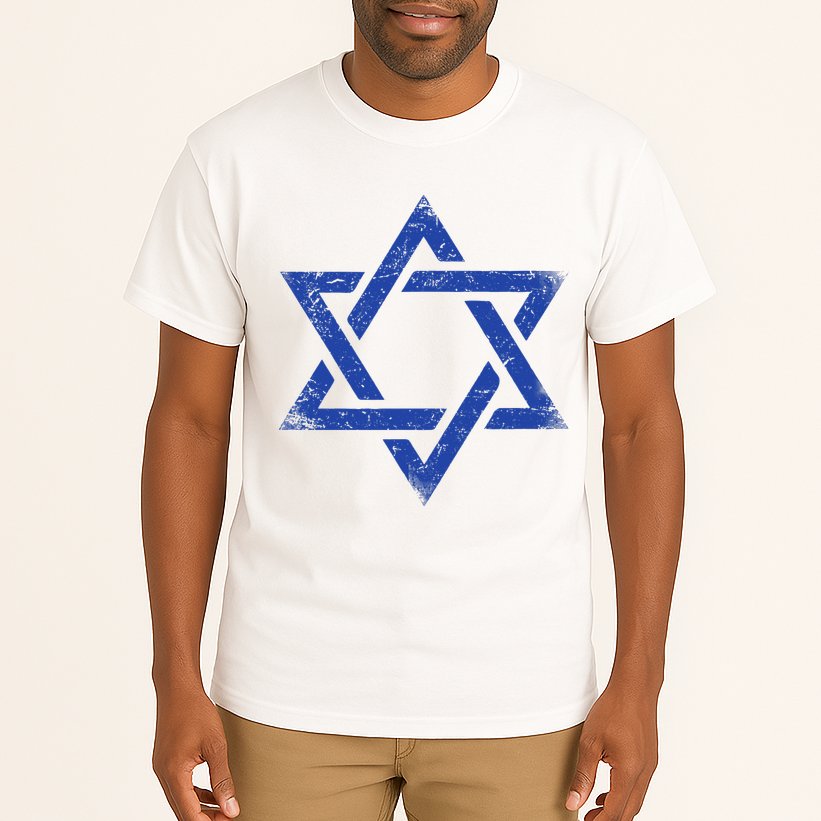 Israeli Flag Israel Jewish Symbol Star of David Pride Israel  Tall T-Shirt