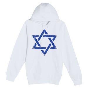 Israeli Flag Israel Jewish Symbol Star Of David Pride Israel Premium Pullover Hoodie