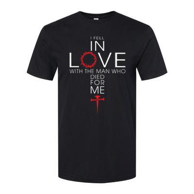 I Fell In Love Who Died For Me! Best Softstyle CVC T-Shirt