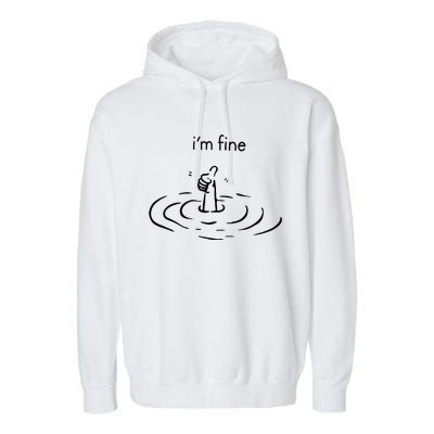 IM Fine Garment-Dyed Fleece Hoodie