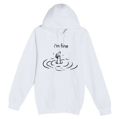 IM Fine Premium Pullover Hoodie