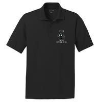 It's Fine I'm Fine Everything Is Fine Funny cat fathers day PosiCharge RacerMesh Polo