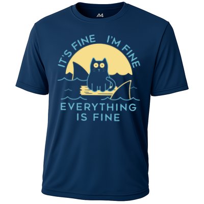 It's Fine I'm Fine Everything Is Fine Performance Shirt