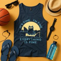 It's Fine I'm Fine Everything Is Fine Tank Top