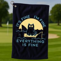 It's Fine I'm Fine Everything Is Fine Golf Towel