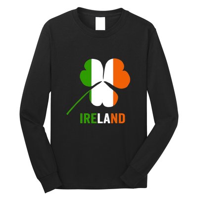 Irish Flag I love Ireland St. Patrick's Men Women Kids Long Sleeve Shirt