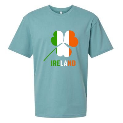 Irish Flag I love Ireland St. Patrick's Men Women Kids Sueded Cloud Jersey T-Shirt