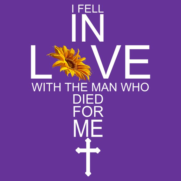 I Fell In Love With The Man Who Died For Me Jesus Cooling Performance Crew T-Shirt