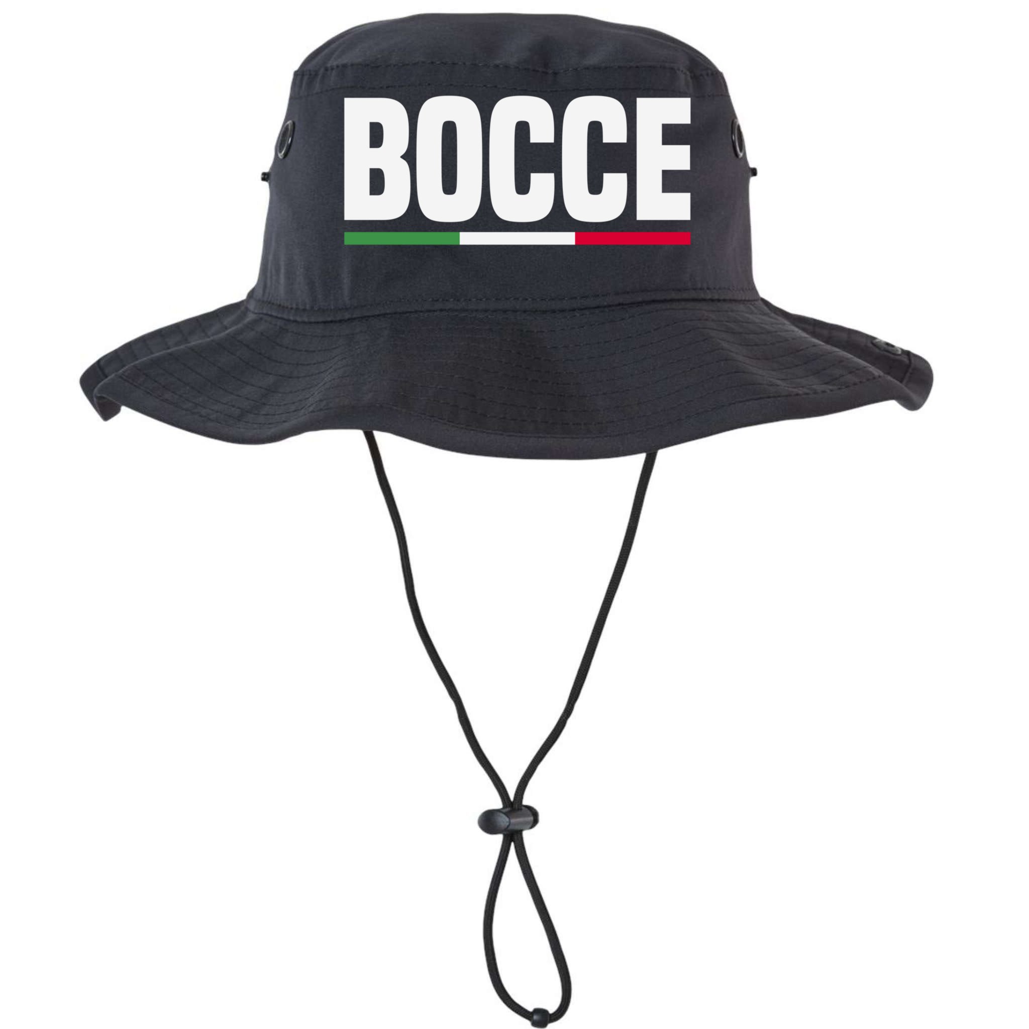 Italy Flag Italian Bocce Ball Player Meaningful Gift Bucket Hat