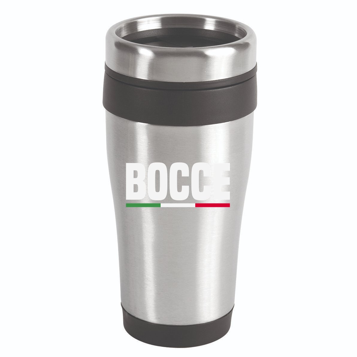 Italy Flag Italian Bocce Ball Player Meaningful Gift 16oz Travel Tumbler