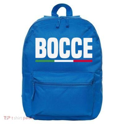 Italy Flag Italian Bocce Ball Player Meaningful Gift 16 in Basic Backpack