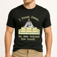 I Found Jesus... He Was Behind The Couch Cooling Performance Crew T-Shirt