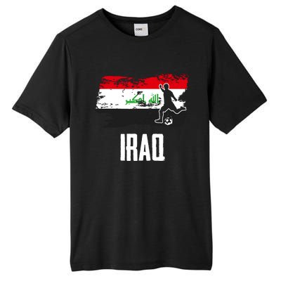 Iraq Flag Jersey Iraqi Soccer Team Iraqi Tall Fusion ChromaSoft Performance T-Shirt