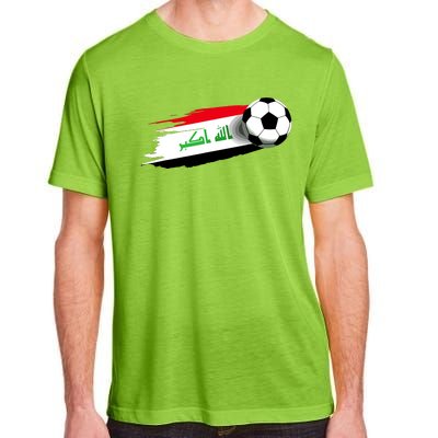 Iraq Flag Jersey Iraqi Soccer Team Iraqi Adult ChromaSoft Performance T-Shirt