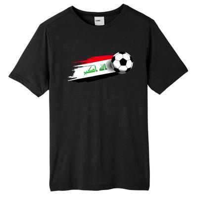 Iraq Flag Jersey Iraqi Soccer Team Iraqi Tall Fusion ChromaSoft Performance T-Shirt