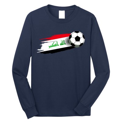 Iraq Flag Jersey Iraqi Soccer Team Iraqi Long Sleeve Shirt