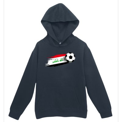 Iraq Flag Jersey Iraqi Soccer Team Iraqi Urban Pullover Hoodie