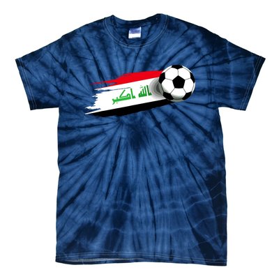 Iraq Flag Jersey Iraqi Soccer Team Iraqi Tie-Dye T-Shirt