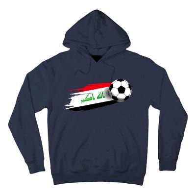 Iraq Flag Jersey Iraqi Soccer Team Iraqi Tall Hoodie