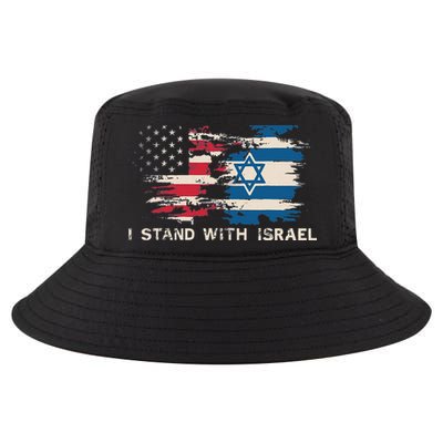 Israeli Flag Jewish Star Of David I Stand With Israel Cool Comfort Performance Bucket Hat