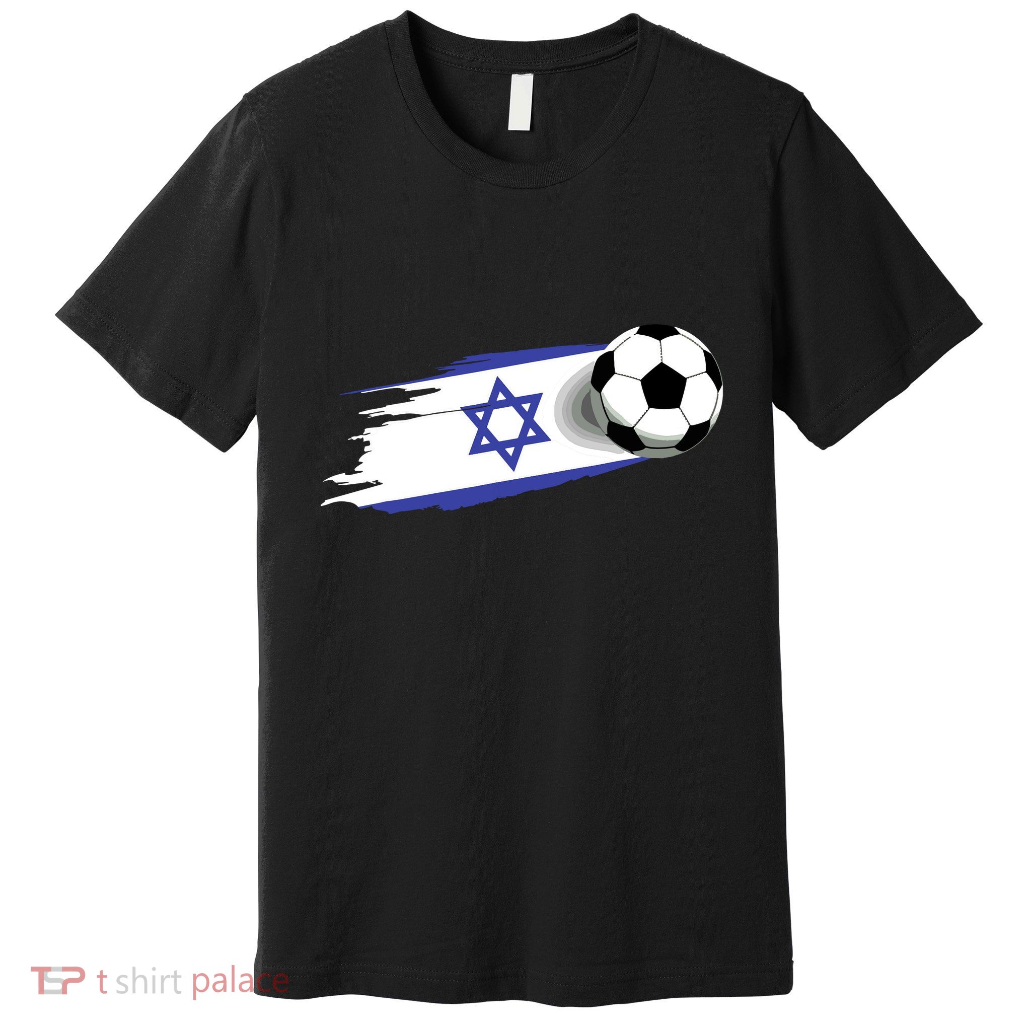 Israel Flag Jersey Israeli Soccer Team Israeli Premium T-Shirt