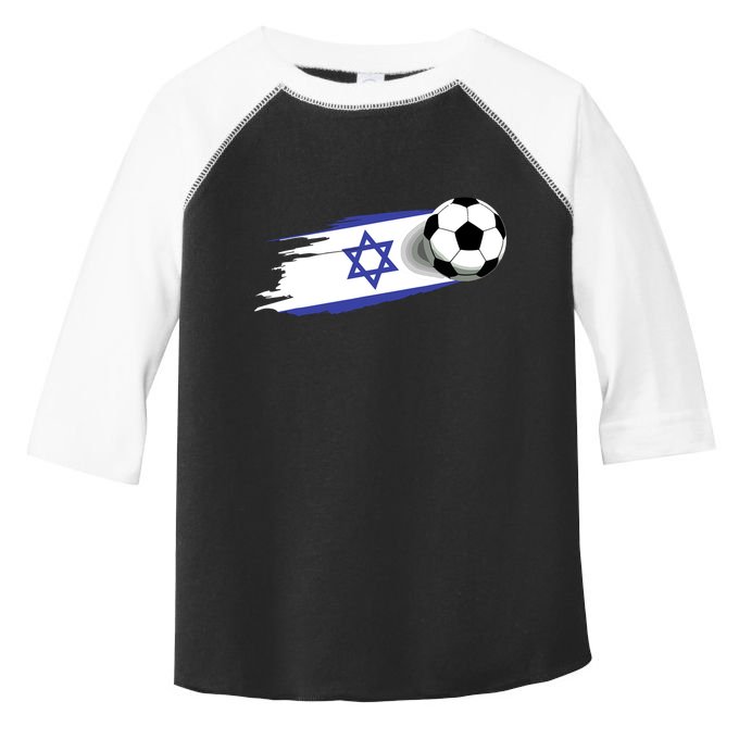 Israel Flag Jersey Israeli Soccer Team Israeli Toddler Fine Jersey T-Shirt