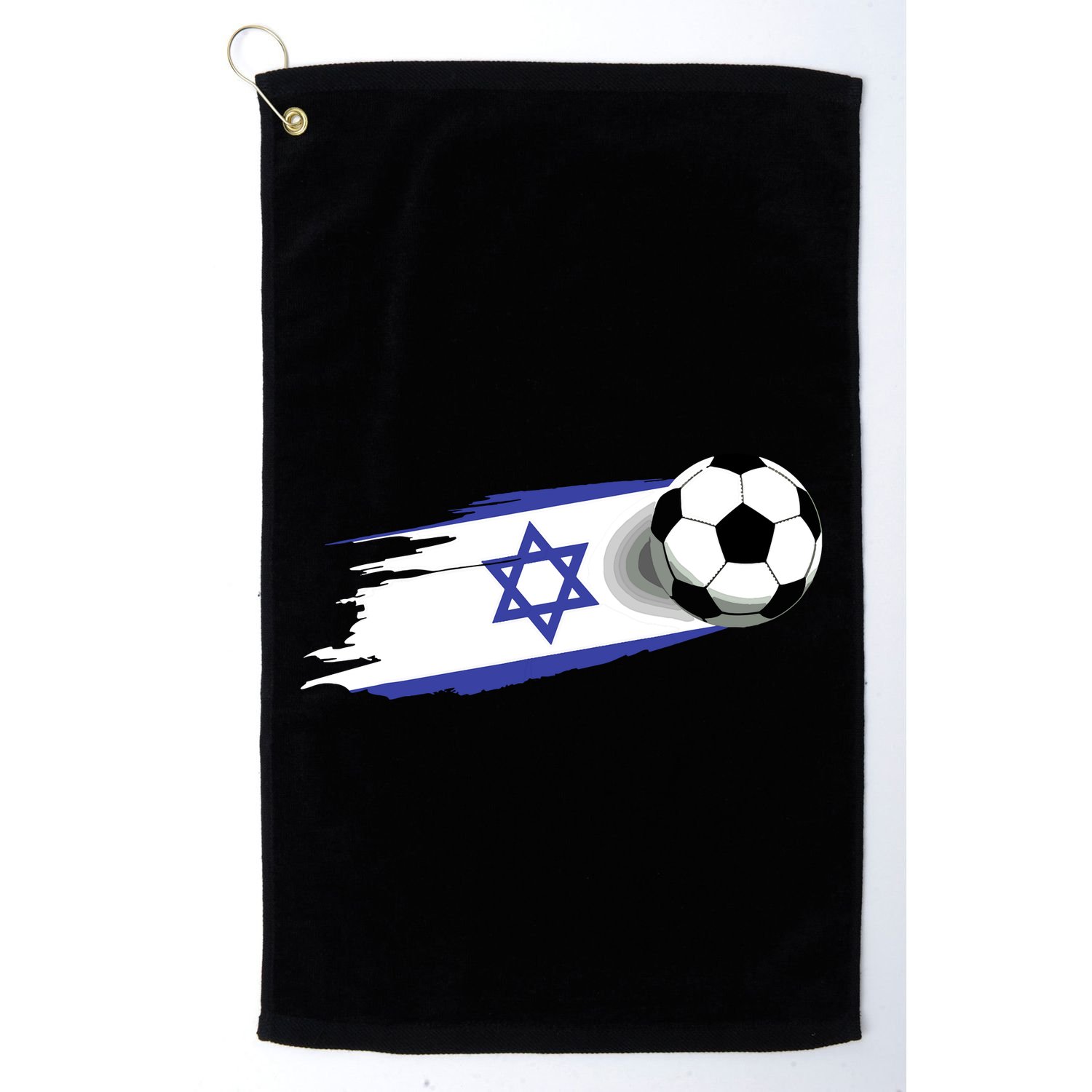 Israel Flag Jersey Israeli Soccer Team Israeli Golf Towel
