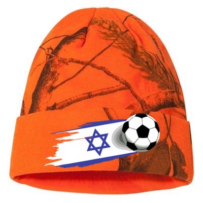 Israel Flag Jersey Israeli Soccer Team Israeli Kati Licensed 12" Camo Beanie