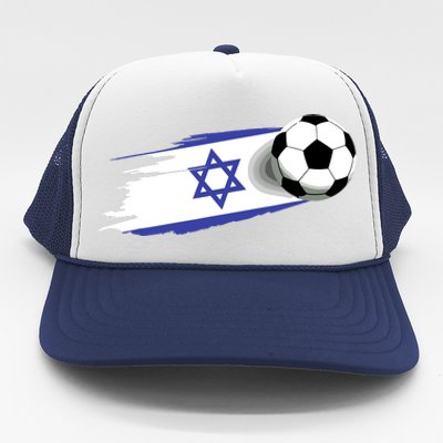 Israel Flag Jersey Israeli Soccer Team Israeli Trucker Hat