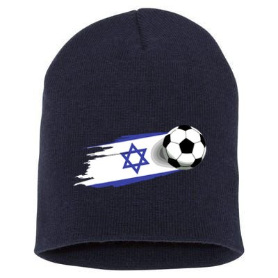 Israel Flag Jersey Israeli Soccer Team Israeli Short Acrylic Beanie