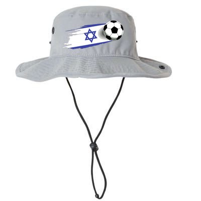 Israel Flag Jersey Israeli Soccer Team Israeli Legacy Cool Fit Booney Bucket Hat