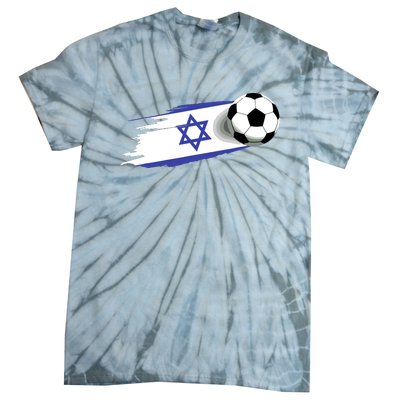 Israel Flag Jersey Israeli Soccer Team Israeli Tie-Dye T-Shirt