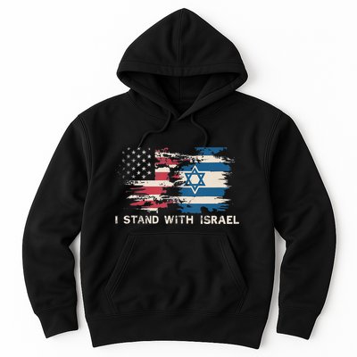 Israeli Flag Jewish Star Of David | I Stand With Israel Hoodie