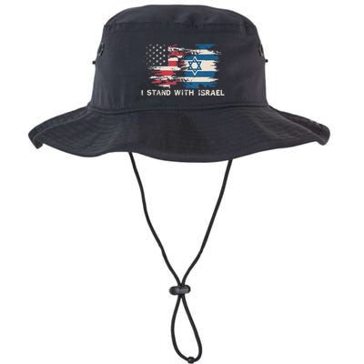Israeli Flag Jewish Star Of David | I Stand With Israel Bucket Hat