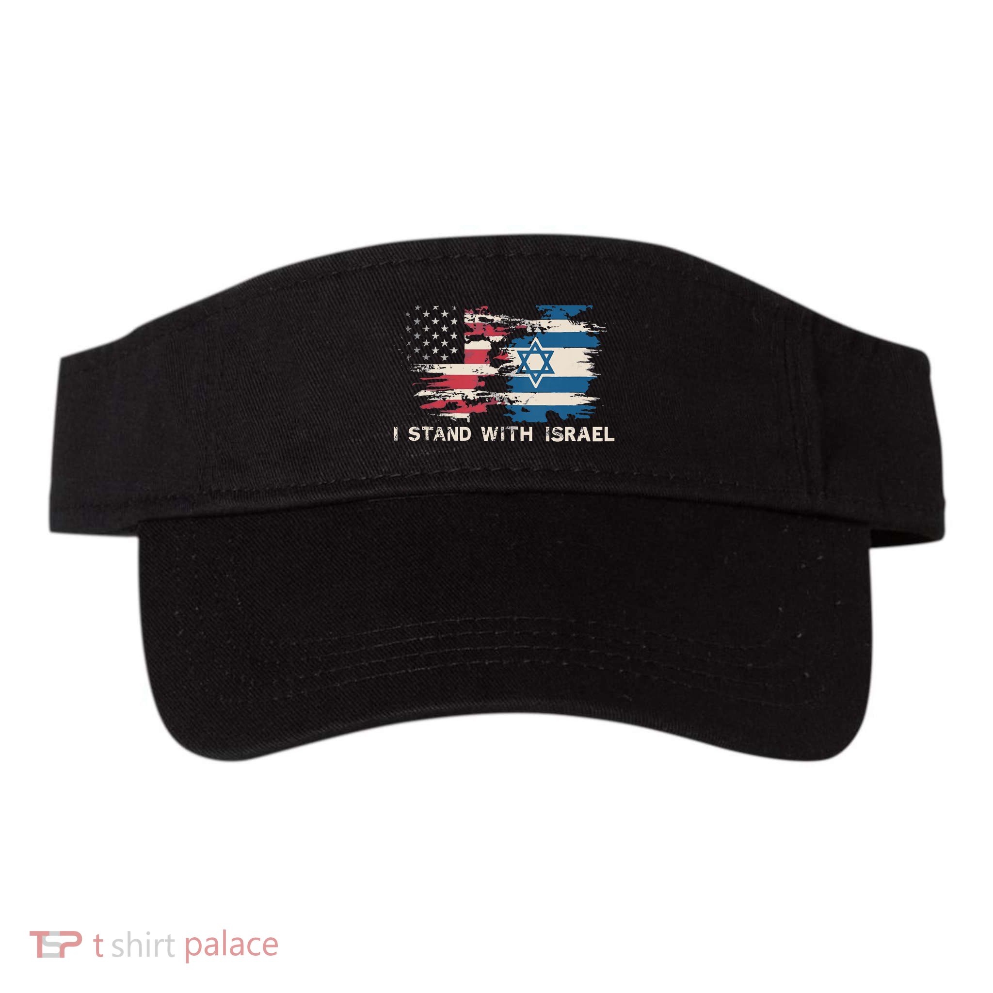 Israeli Flag Jewish Star Of David | I Stand With Israel Visor
