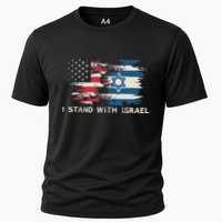 Israeli Flag Jewish Star Of David  I Stand With Israel  Cooling Performance Crew T-Shirt