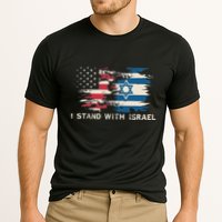 Israeli Flag Jewish Star Of David  I Stand With Israel  Cooling Performance Crew T-Shirt