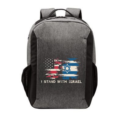 Israeli Flag Jewish Star Of David  I Stand With Israel  Vector Backpack