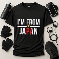 IM From Japan | Japanese Flag Cooling Performance Crew T-Shirt