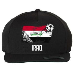 Iraq Flag Jersey Iraqi Soccer Team Iraqi Wool Snapback Cap