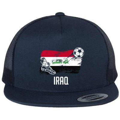 Iraq Flag Jersey Iraqi Soccer Team Iraqi Flatbill Hat