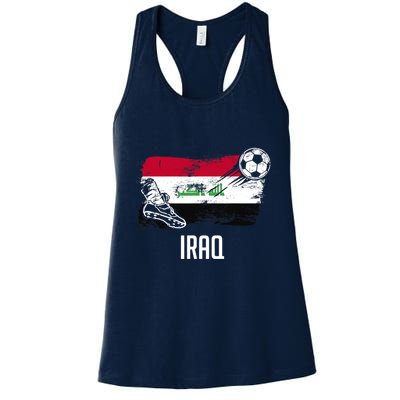 Iraq Flag Jersey Iraqi Soccer Team Iraqi Womens Tank Top