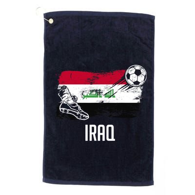 Iraq Flag Jersey Iraqi Soccer Team Iraqi Golf Towel