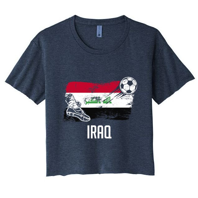 Iraq Flag Jersey Iraqi Soccer Team Iraqi Crop Top