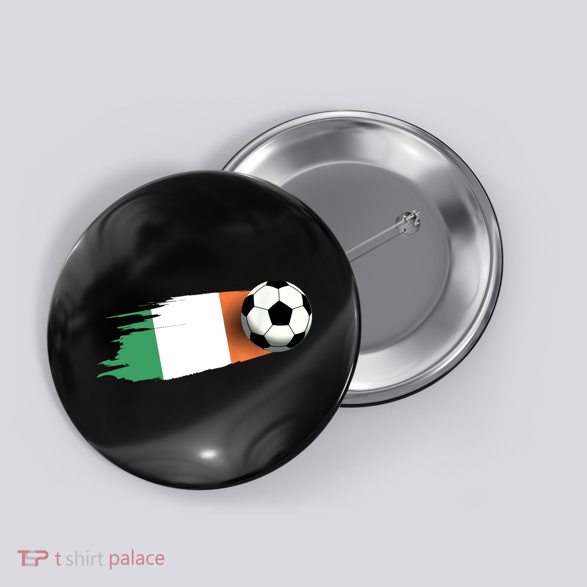 Ireland Flag Jersey Ireland Soccer Team Ireland Button